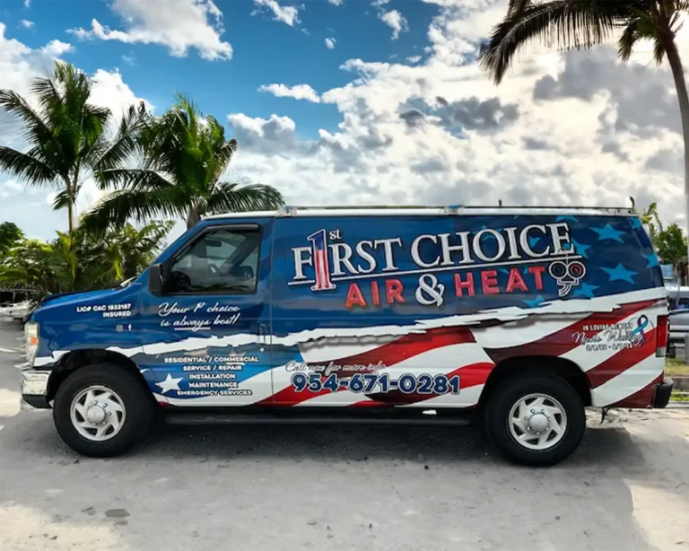 First Choice Air & Heat Van in Florida